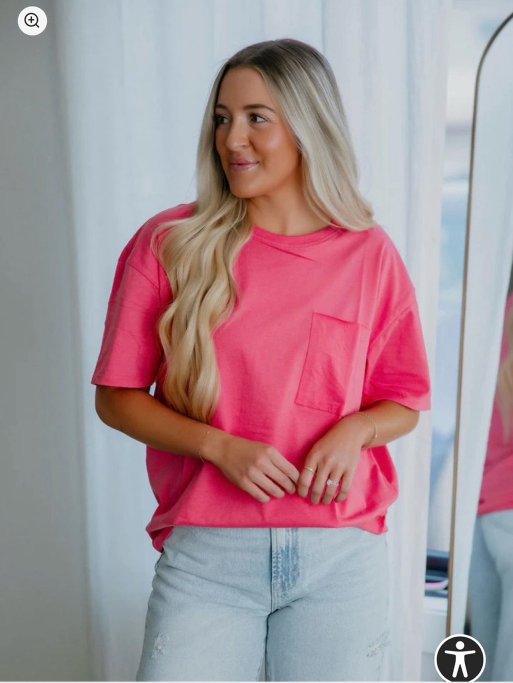 Lauren Pocket Tee by Lily & Lottie